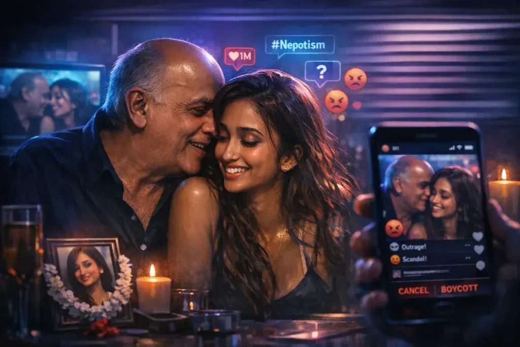 Viral 2004 Video Resurfaces Mahesh Bhatt with 16-Year-Old Jiah Khan
