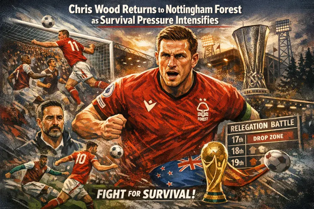 Chris Wood Returns to Nottingham Forest as Survival Pressure Intensifies
